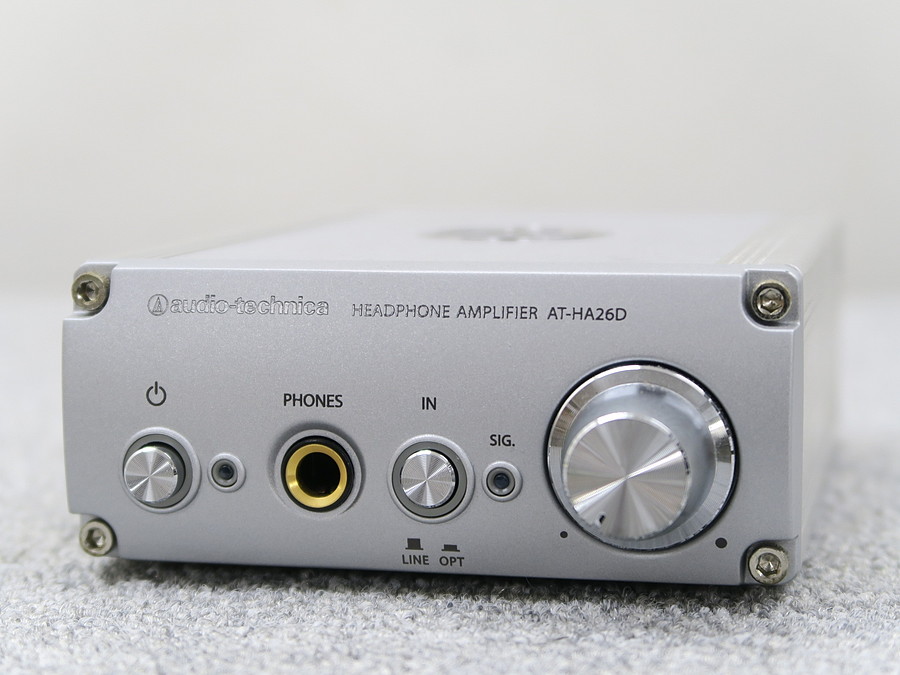 オーディオテクニカ audio-technica AT-HA26D ヘッドフォンアンプ 