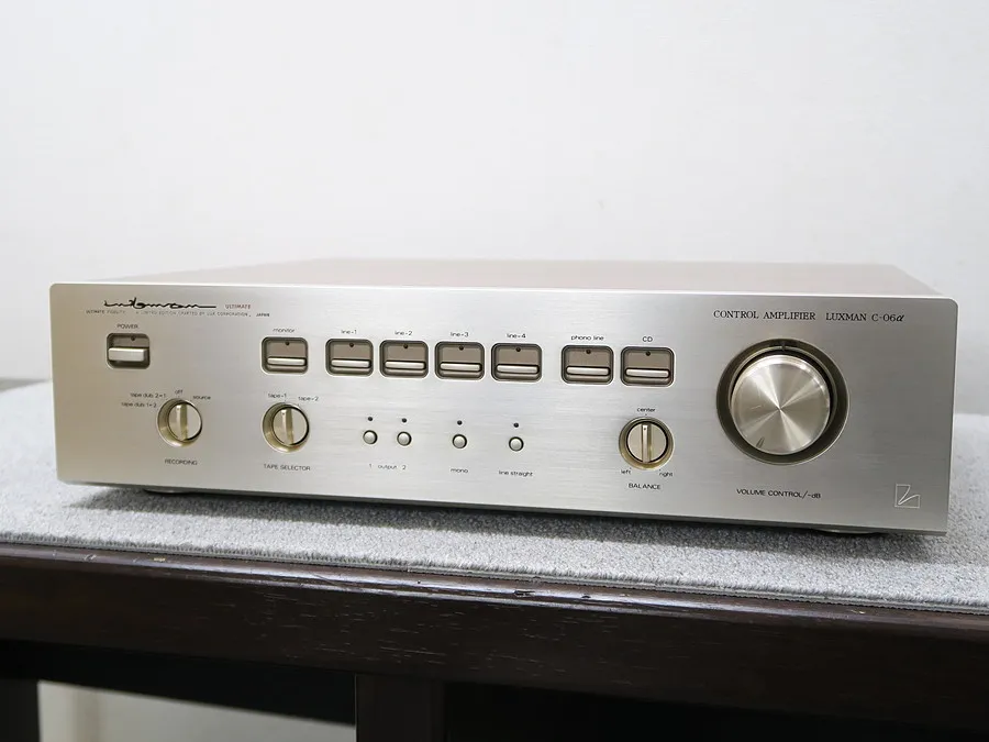 ラックスマン LUXMAN C-06α プリアンプ 元箱付