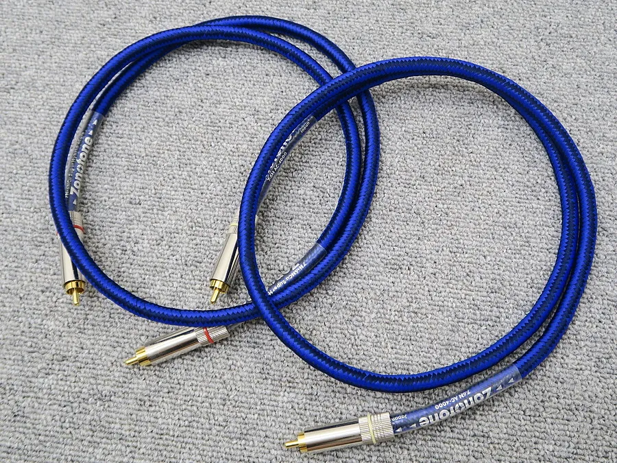 ゾノトーン Zonotone 7.6N・AC-4000 RCAケーブル 1.0m