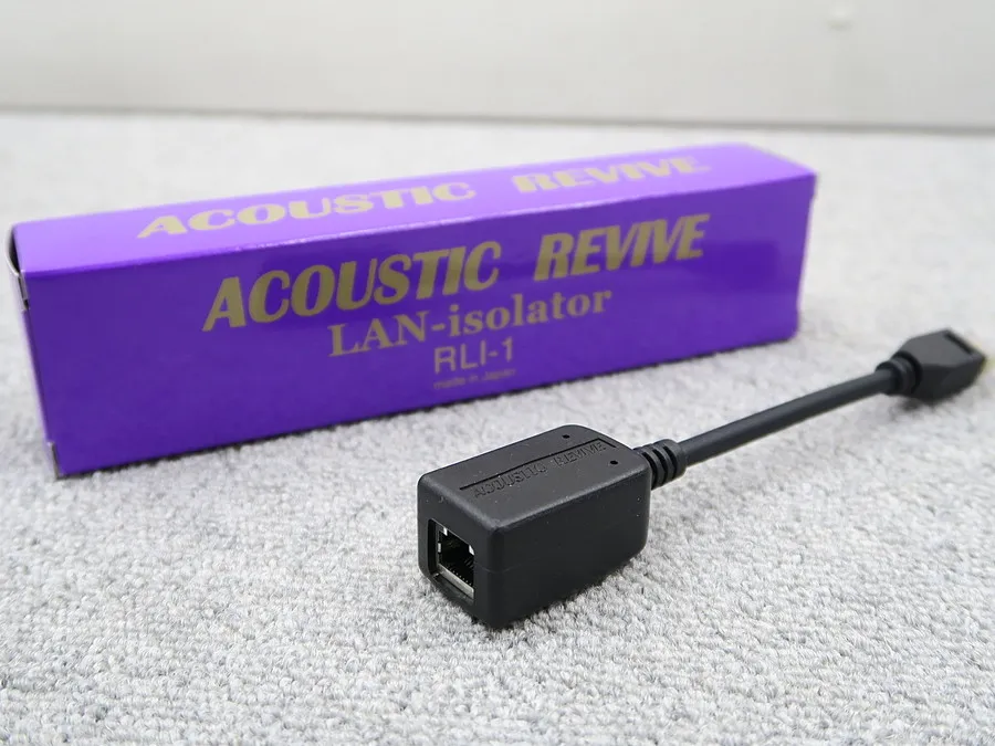 Acoustic Revive RLI-1 LANアイソレーター 元箱付