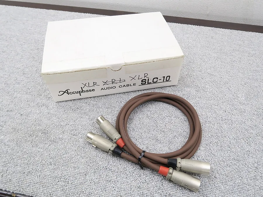アキュフェーズ Accuphase SLC-10(1.0m) XLRケーブル 元箱付