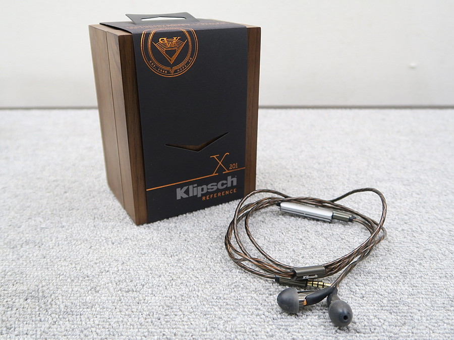 アウトレット 美品 Klipsch X20I クリプシュ イヤホン 箱あり - 通販