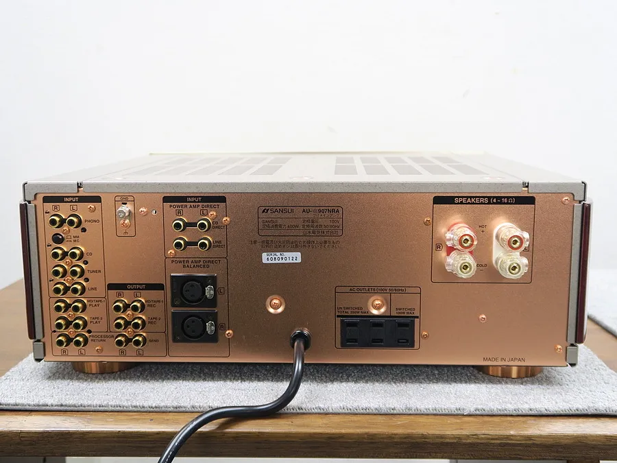 サンスイ SANSUI AU-α907NRA プリメインアンプ 元箱付 @44967｜中古