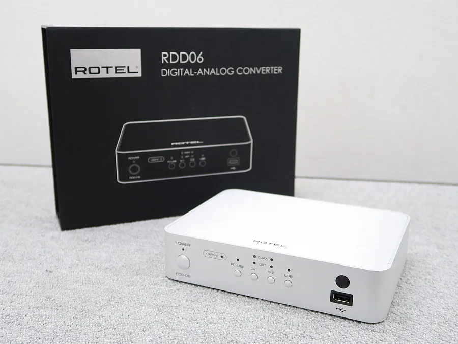 ローテル ROTEL RDD-06 D/Aコンバーター 元箱付