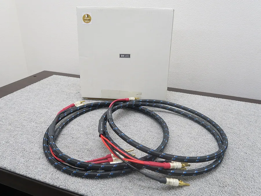 DH Labs Q-10 Signature(2.0m) ペア スピーカーケーブル 元箱付