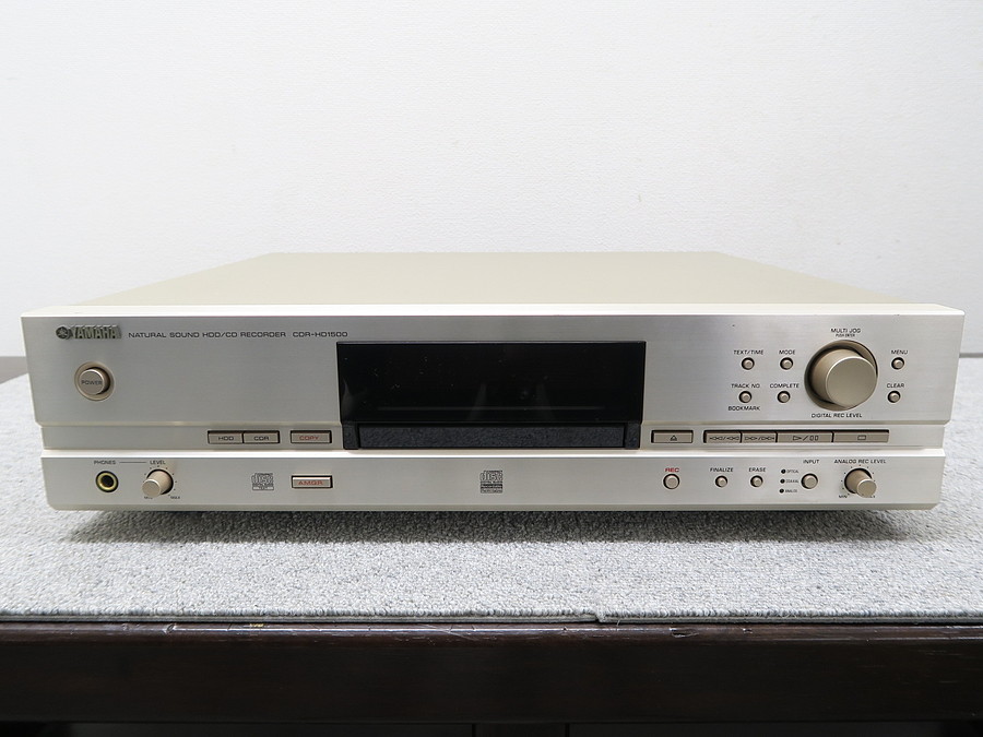 ヤマハ YAMAHA CDR-HD1500 CDレコーダー @45127 / 中古オーディオ買取、販売、通販のショップアフロオーディオ横浜