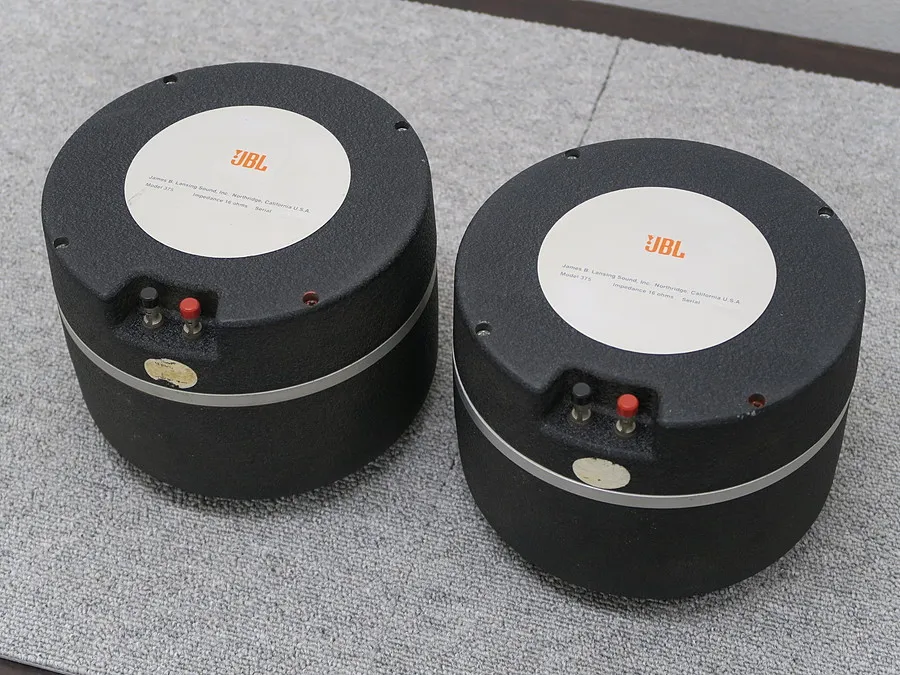 ジェイビーエル JBL 375 ドライバー ペア