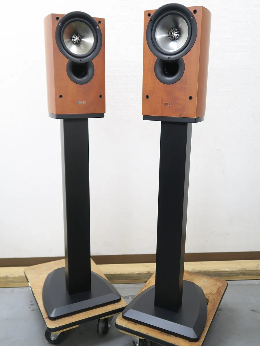 ケーイーエフ KEF iQ10 スピーカー ペア 非純正スタンド 元箱付