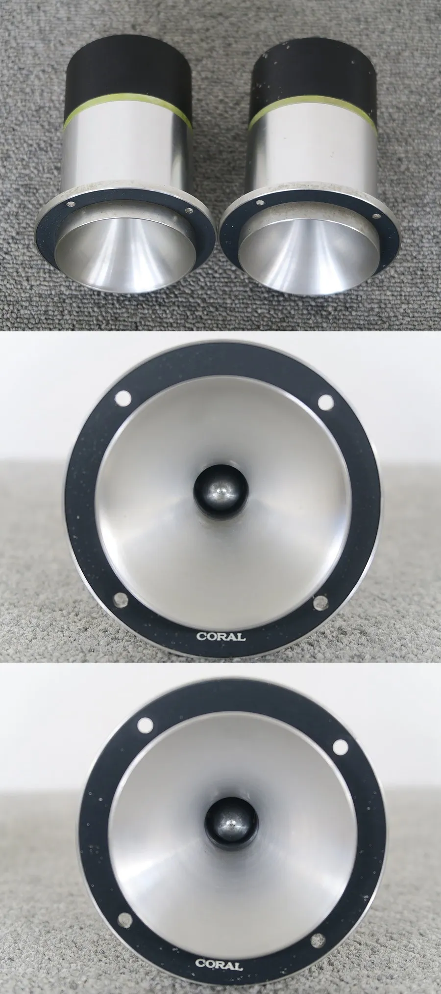 コーラル CORAL H-70 トゥイーター ペア @45597｜中古オーディオ販売