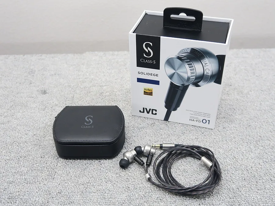 ジェイブイシーケンウッド JVC KENWOOD HA-FD01 イヤホン 元箱付