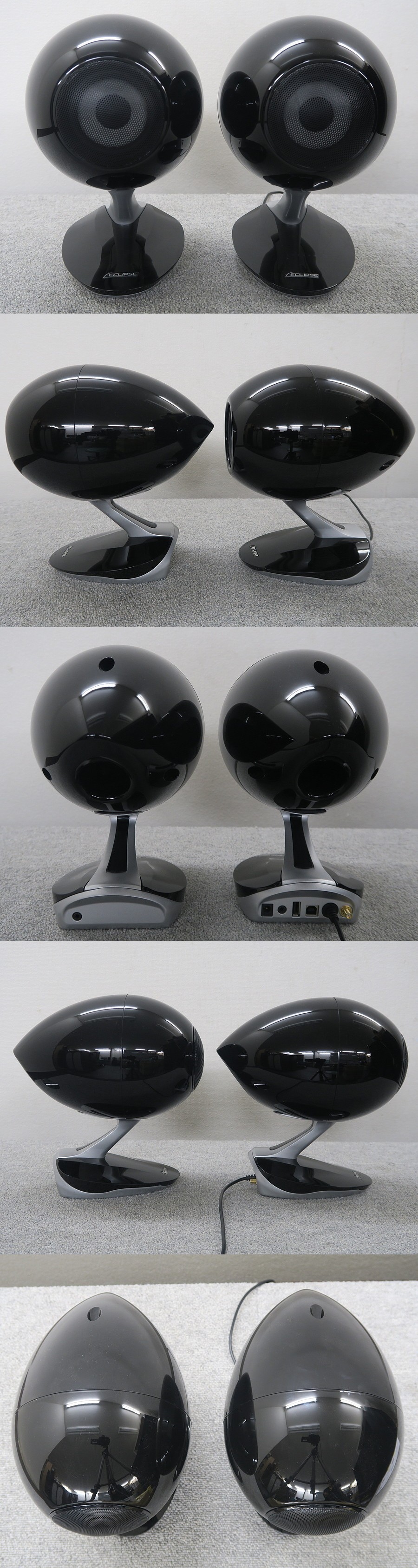 イクリプス ECLIPSE TD-M1 スピーカー ペア 元箱付 @45269 / 中古