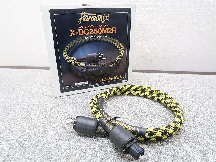 ハーモニクス Harmonix X-DC350M2R 1.5m 電源ケーブル 元箱付