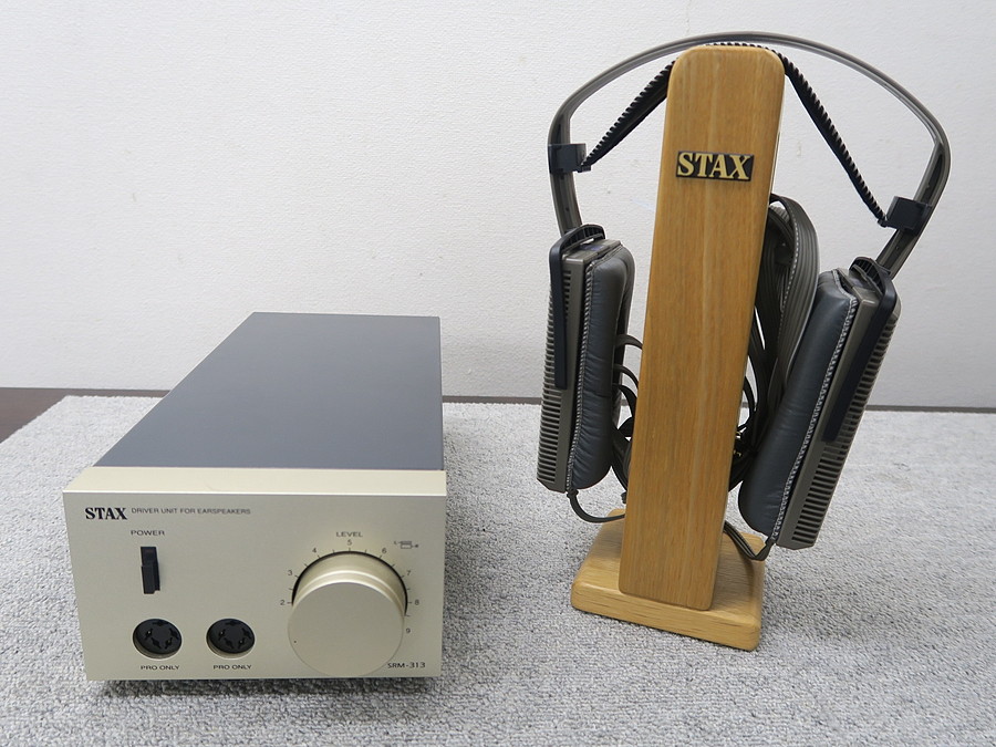 スタックス STAX SRS-3030(SR-303+SRM-313) ヘッドフォンアンプ 元箱付