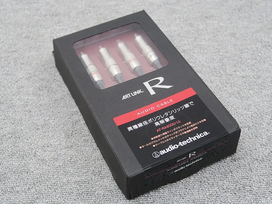 オーディオテクニカ audio-technica AT-RA5000(1.0m) RCAケーブル 元箱付