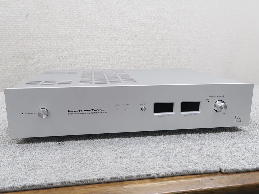 ラックスマン LUXMAN M-200 パワーアンプ