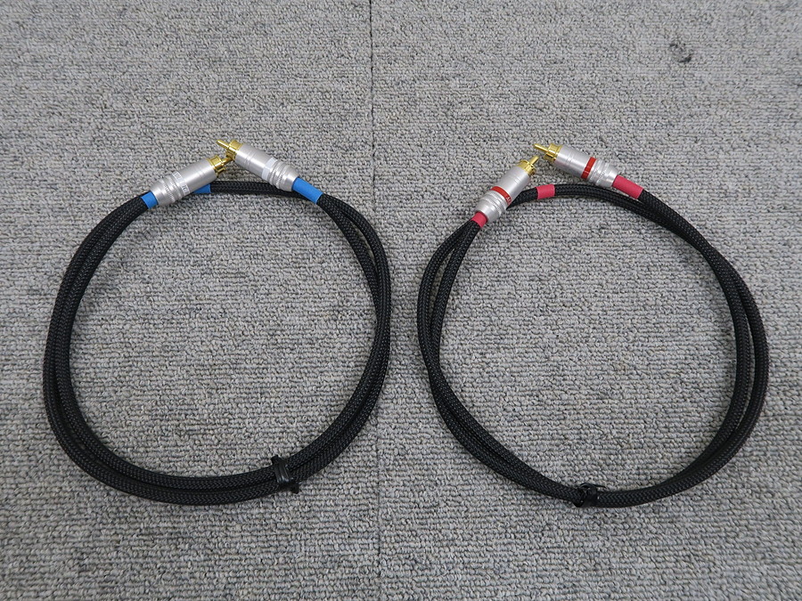 アコリバRCAケーブル LINE-1.0R-tripleC-FM 1.0mペア Analog Cable | Acoustic Revive