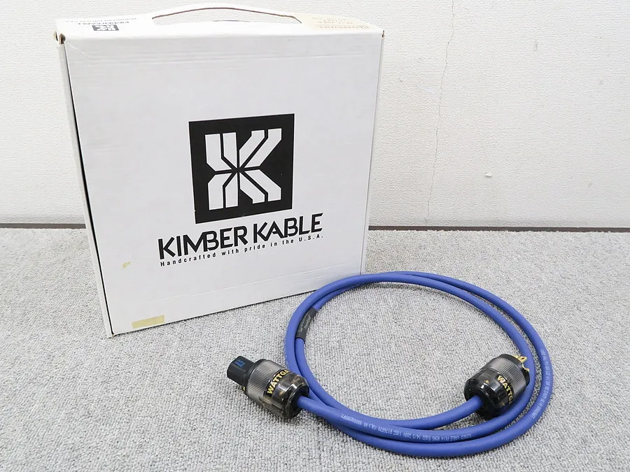 キンバーケーブル KIMBER KABLE PK-14 GOLD (1.8m) 電源ケーブル 元箱付