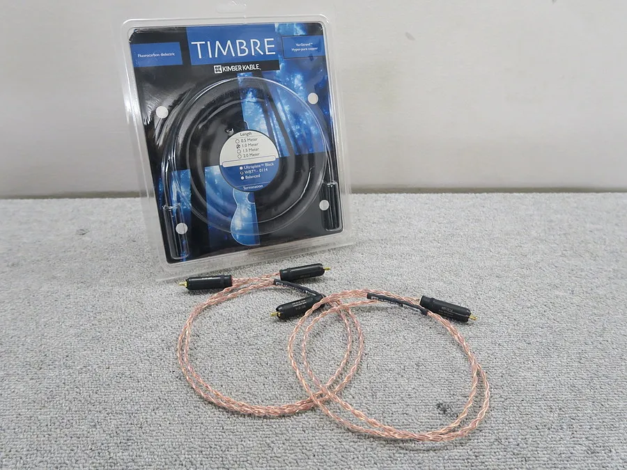キンバーケーブル KIMBER KABLE Timbre(1.0mペア) RCAケーブル