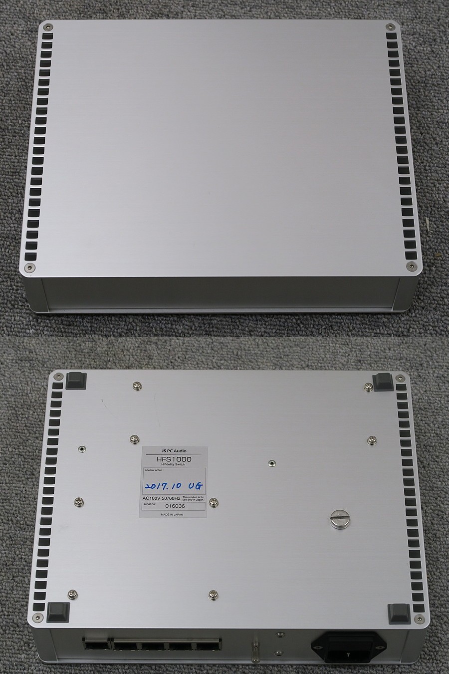 ジェイエスピーシーオーディオ JS PC Audio HFS1000 スイッチングハブ