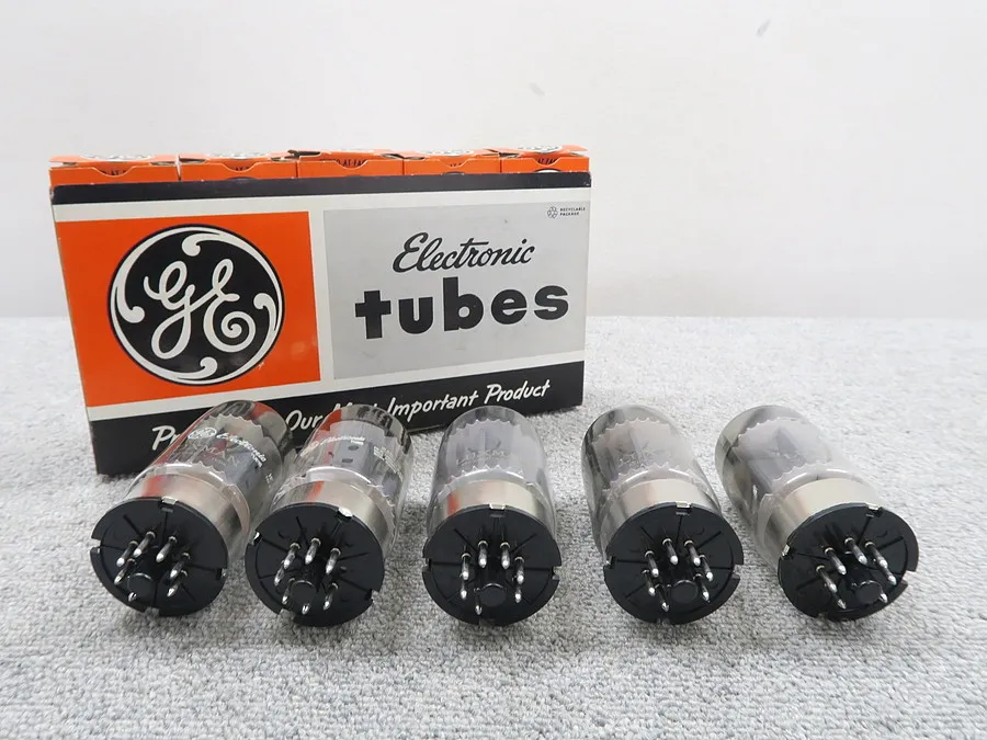 ゼネラルエレクトリック GE 6550A 5本 真空管