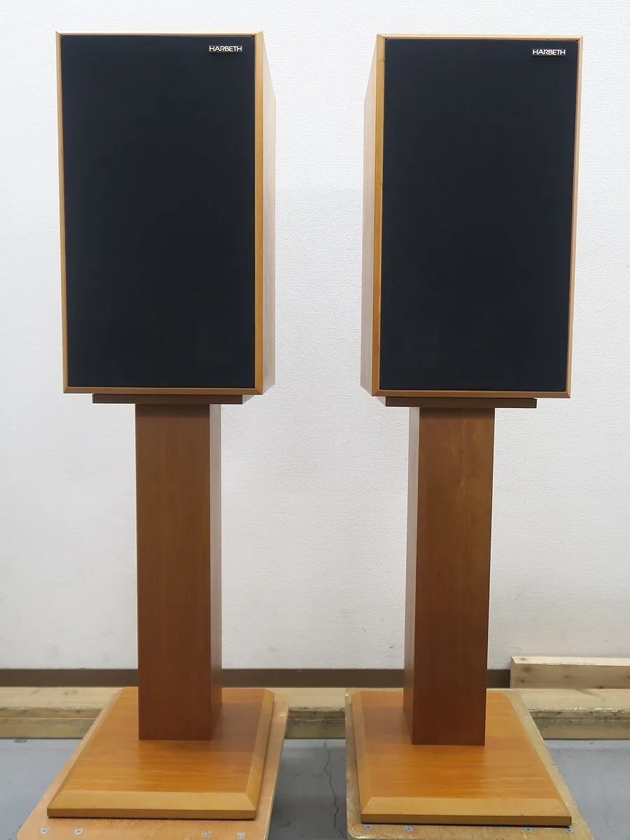 ハーベス HARBETH HL-K6 スピーカー(ペア) スタンド付き @46033｜中古