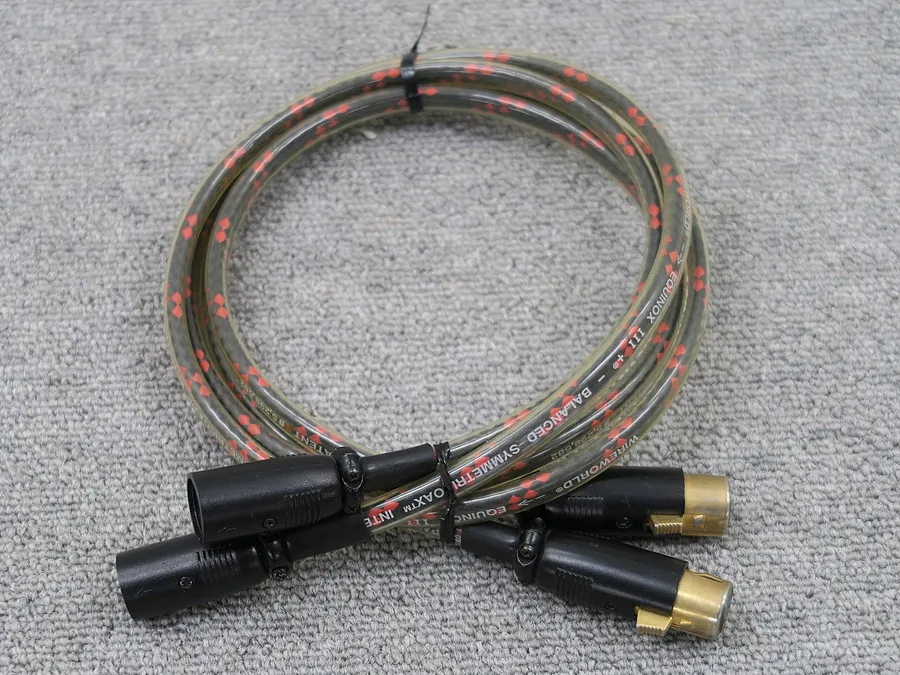 WIRE WORLD EQUINOX3+(1.0m)ペア XLRケーブル