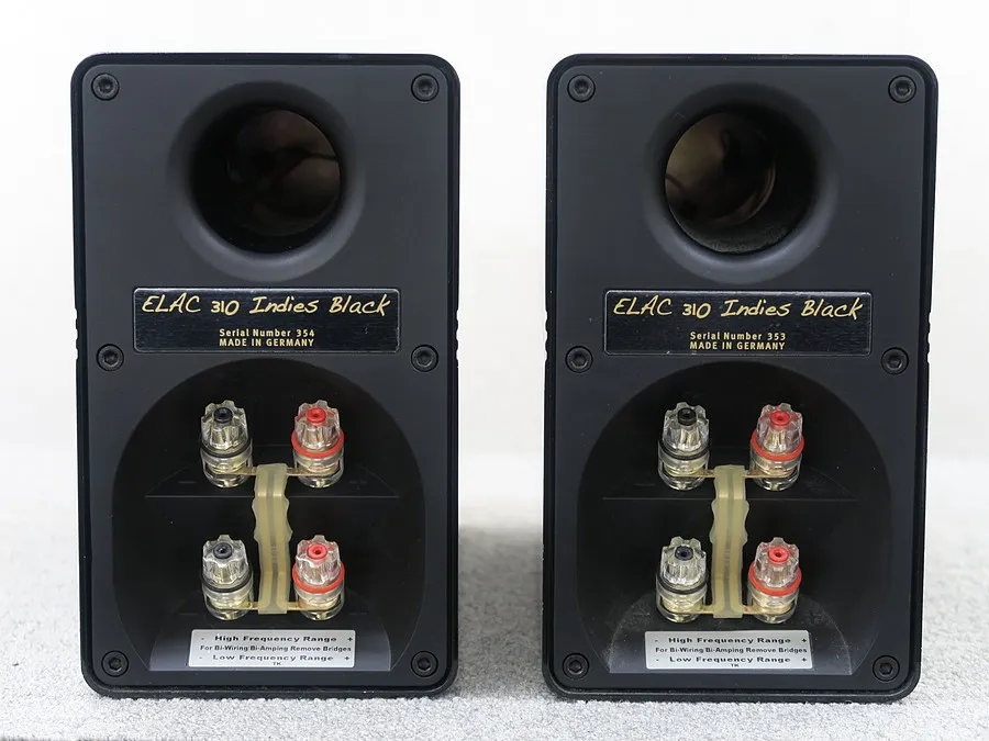 ELAC 310 Indies Black スピーカーペア エラック ELAC 310 Indies Black スピーカー @46175｜中古オーディオ