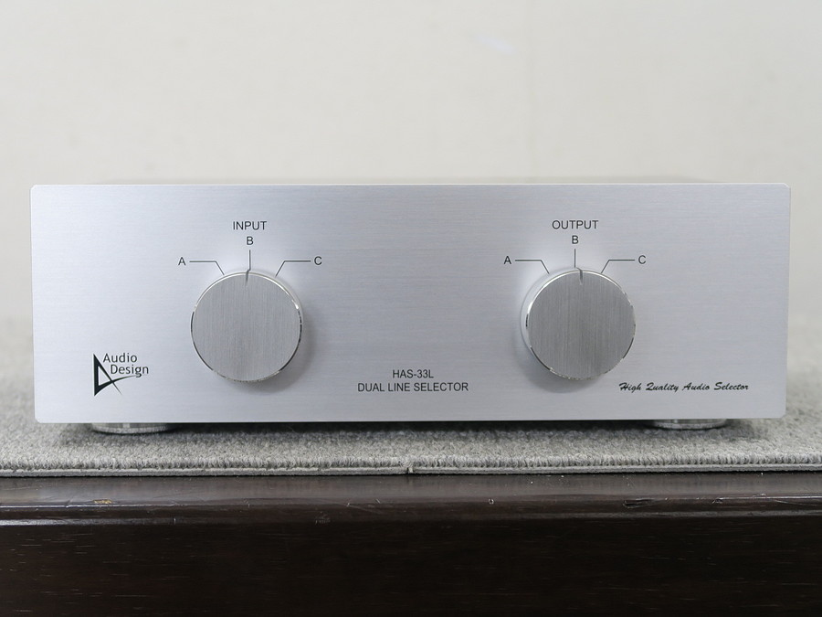 美品】オーディオデザイン Audio Design HAS-33L セレクター @46205