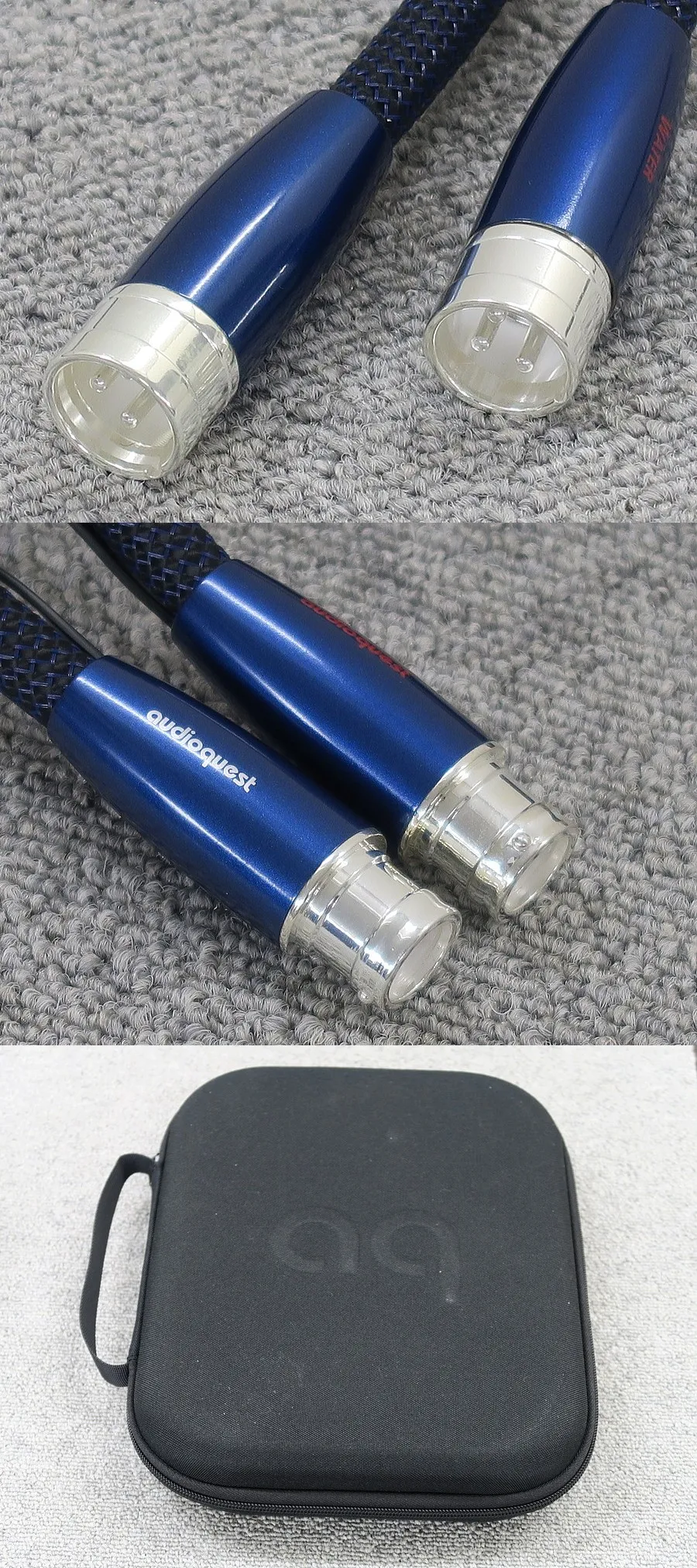 オーディオクエスト AudioQuest WATER(1.0m) XLRケーブル 元箱付