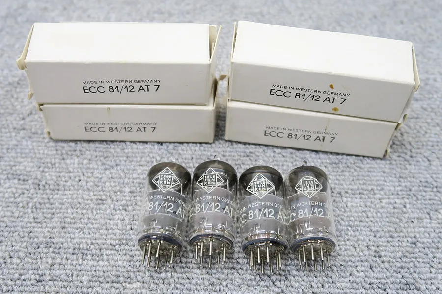 テレフンケン TELEFUNKEN ECC81/12AT7(4本) 真空管 @46259｜中古