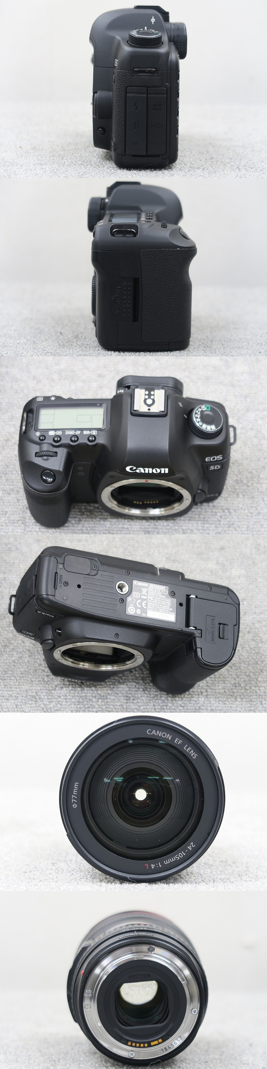 Canon EOS 5D Mark II EF24-105L IS USM レンズキット カメラ 元箱付
