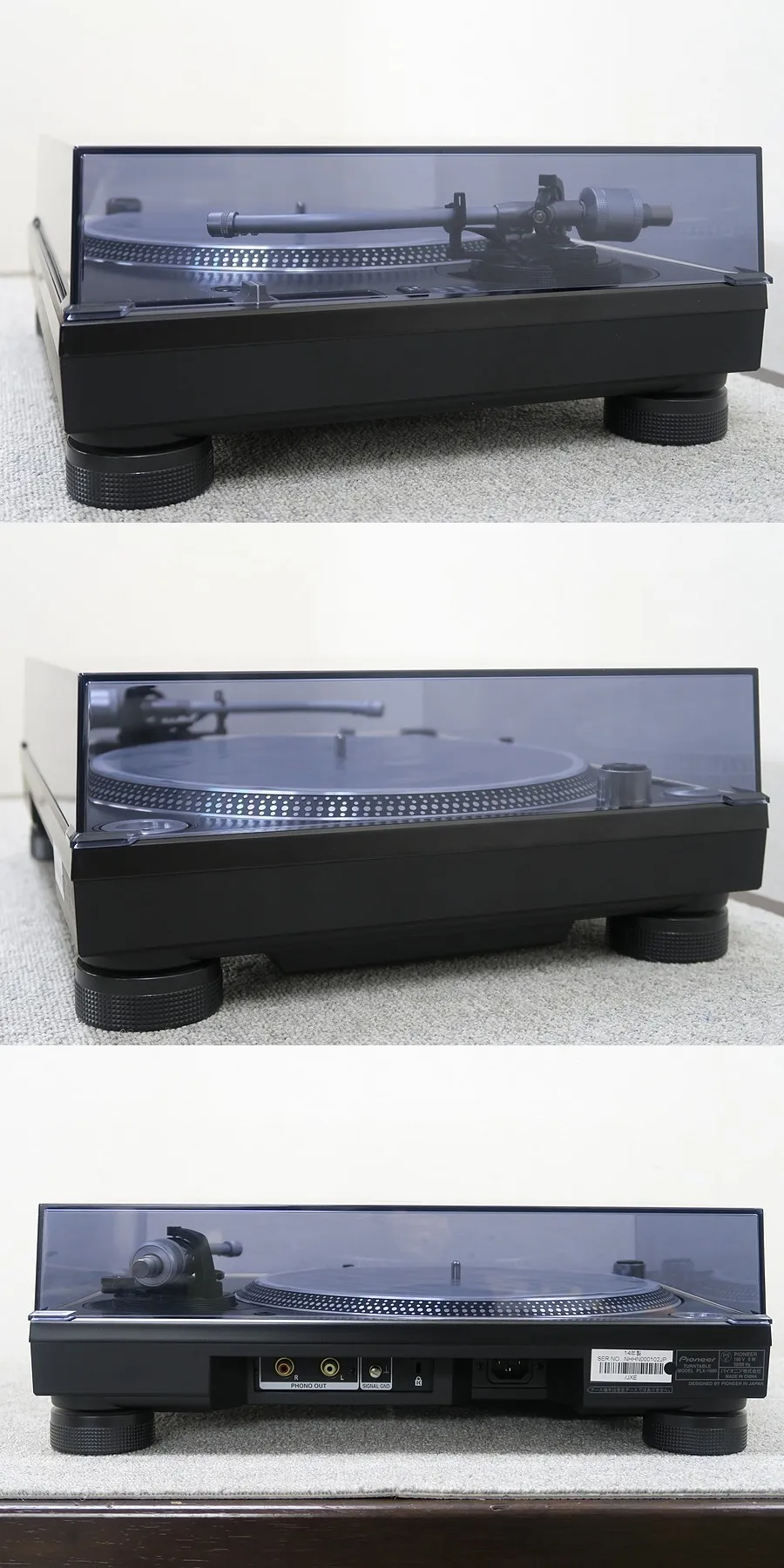 パイオニア Pioneer PLX-1000 ターンテーブル 元箱付 @46376｜中古