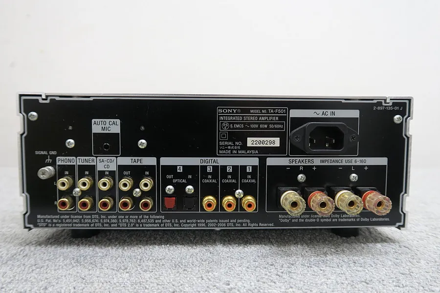 ソニー SONY TA-F501 プリメインアンプ @46464｜中古オーディオ販売