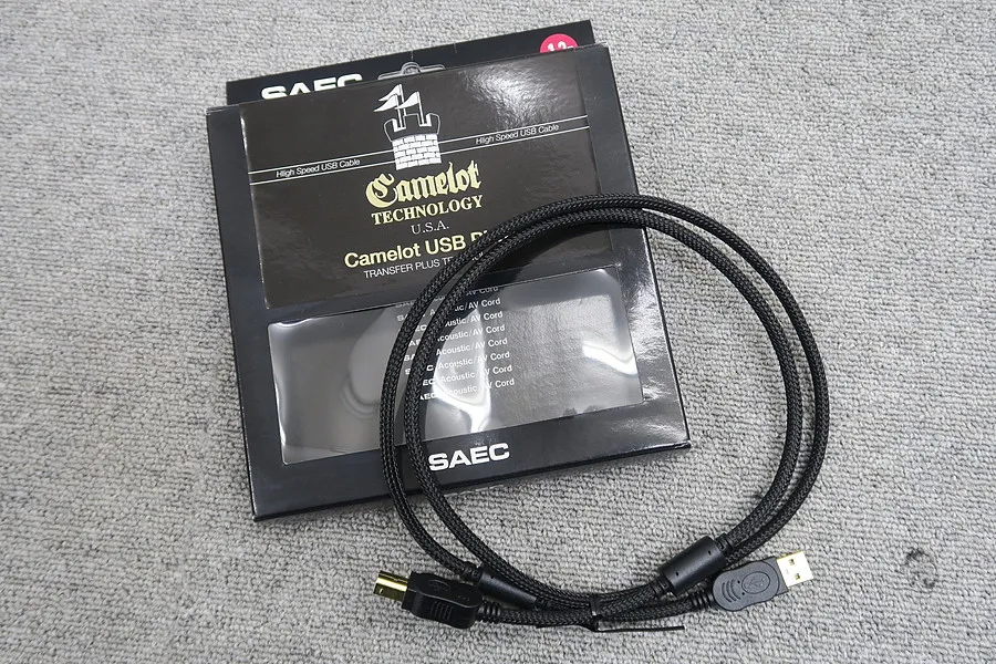 サエク SAEC Camelot USB Plus(1.2m) USBケーブル 元箱付