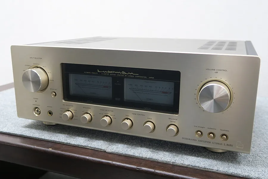 ラックスマン LUXMAN L-505f プリメインアンプ