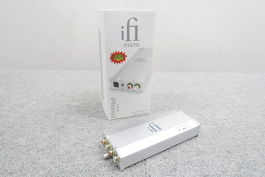 アイファイ オーディオ ifi audio micro IPhono2 フォノイコライザー 元箱付