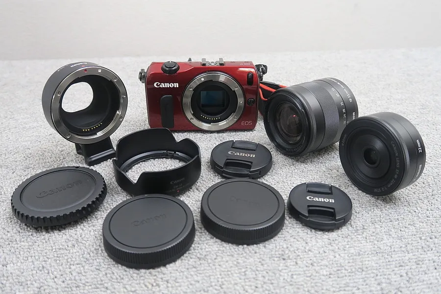 キヤノン Canon EOS M EF-M 18-55 IS STM EF-M 22 STM キット