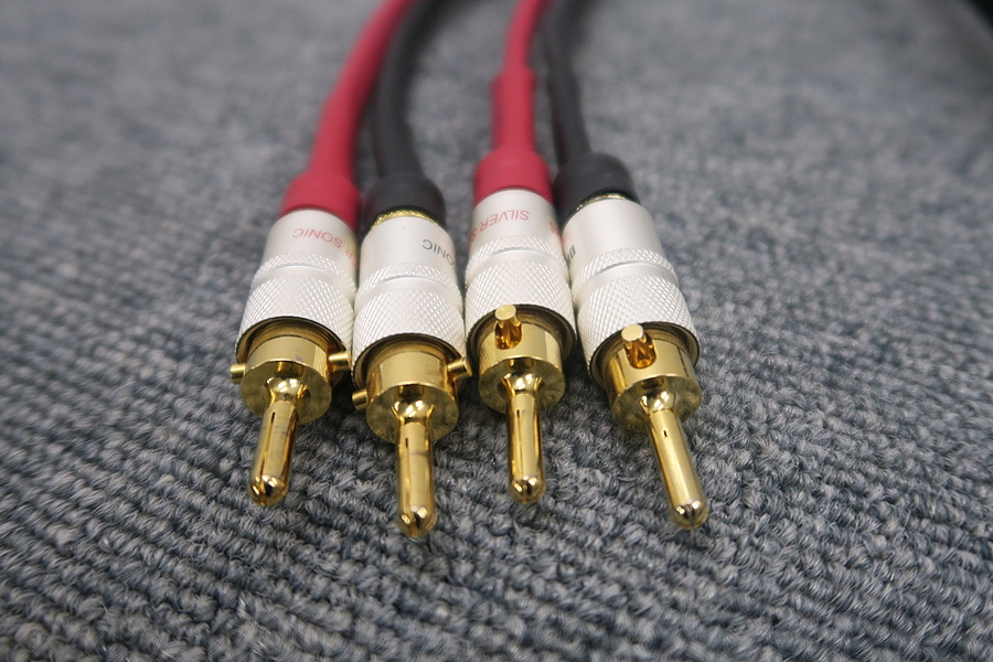 スピーカーケーブルDH LABS Q-10Ext2.0m Yラグ仕様導体2倍