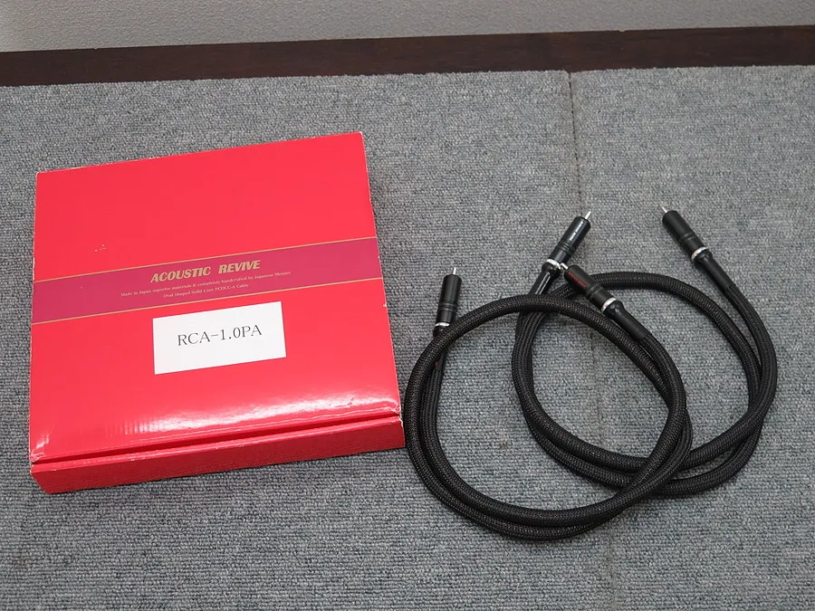 アコースティックリバイブ Acoustic Revive RCA-1.0PA RCAケーブル元箱付