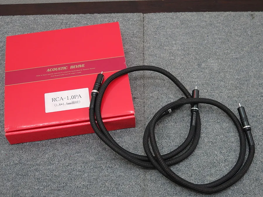 アコースティックリバイブ Acoustic Revive RCA-1.0PA RCAケーブル 元箱付