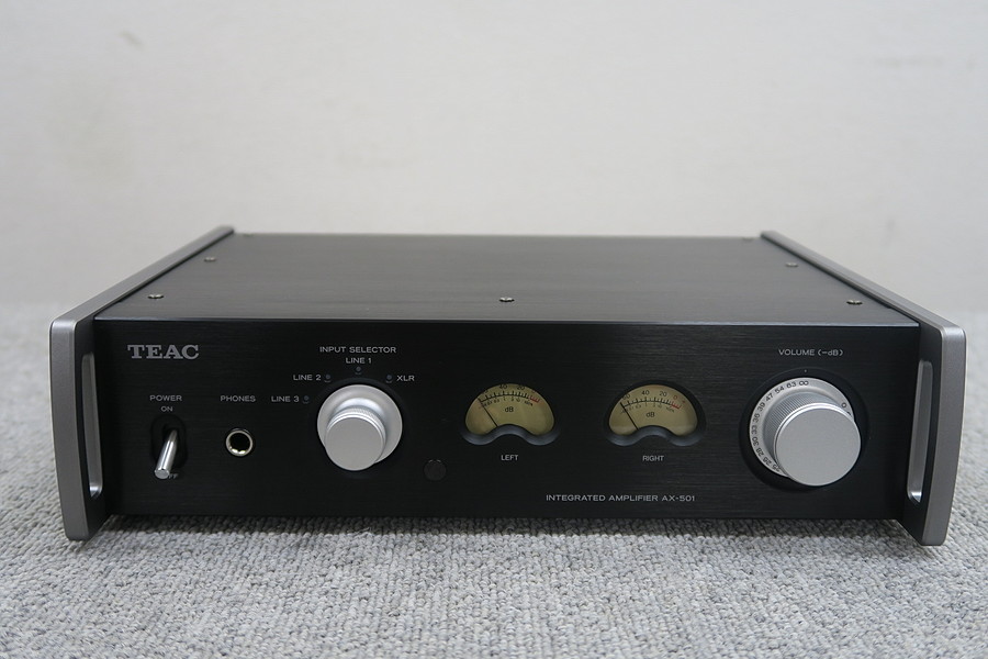 ティアック TEAC AX-501-SP/B プリメインアンプ 元箱付 @47087 / 中古