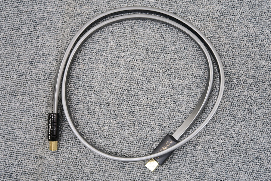 WIRE WORLD Silver Starlight USB SSB/1.0m USBケーブル @47228 / 中古オーディオ買取、販売