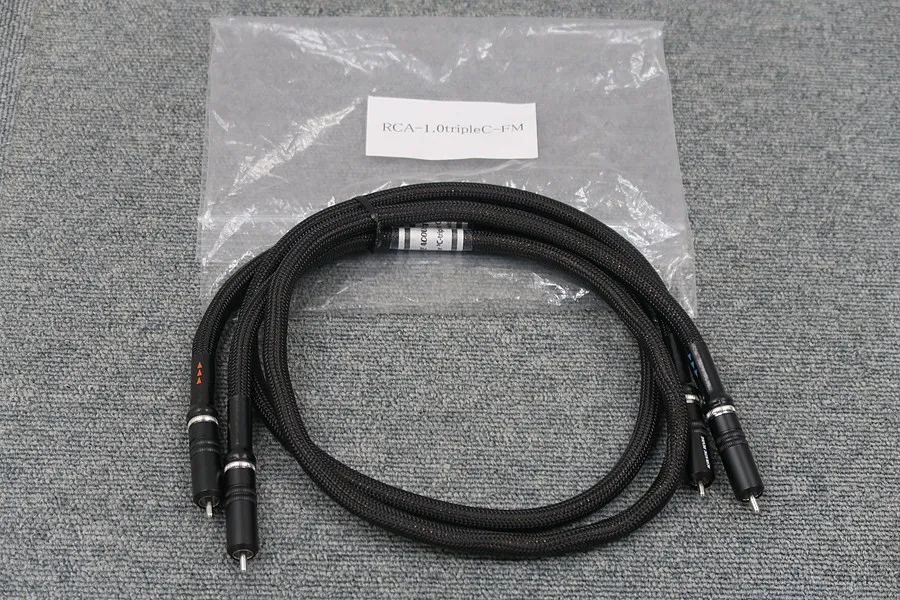 Acoustic Revive RCA-1.0 tripleC-FM RCAケーブル ペア