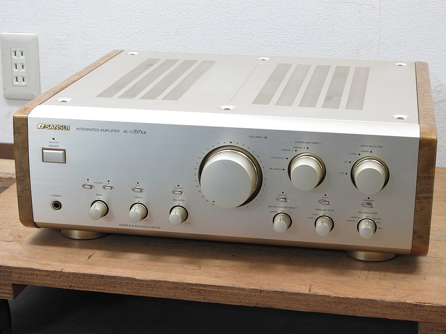 SANSUI AU-α707XRプリメインアンプ サンスイ - オーディオ機器