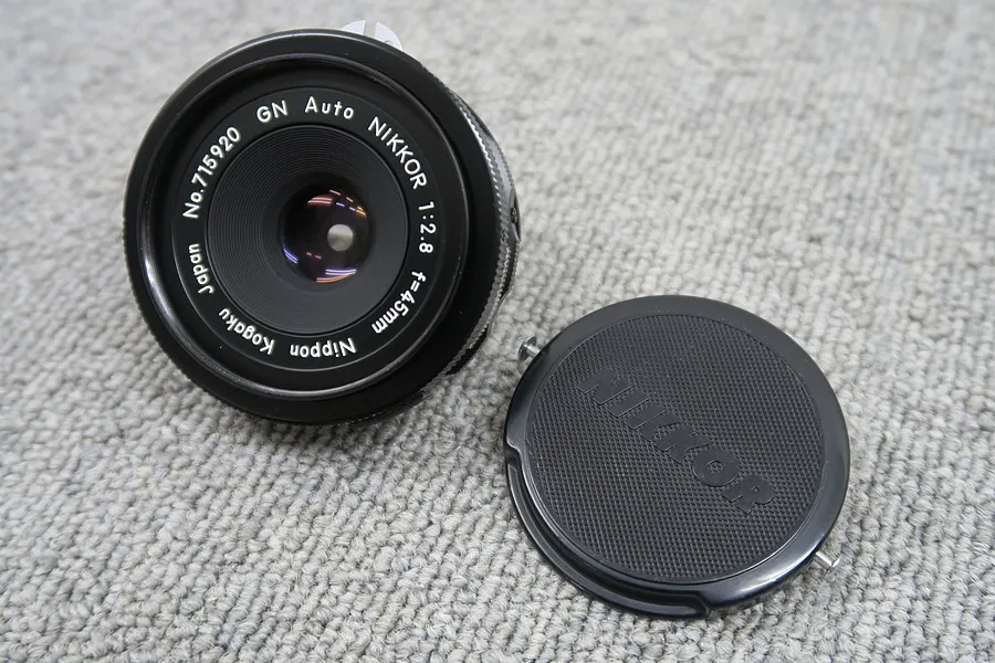 ニコン NIKON GN Auto Nikkor 45mm F2.8 カメラレンズ