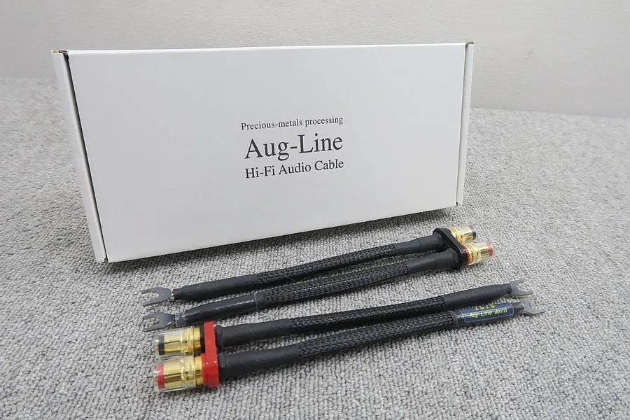 武藤製作所 Aug Line isis スピーカージョイントケーブルペア 元箱付