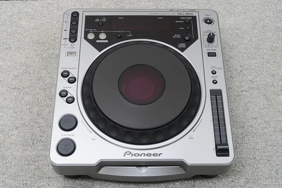 パイオニア Pioneer CDJ-800 DJ CDプレーヤー 元箱付
