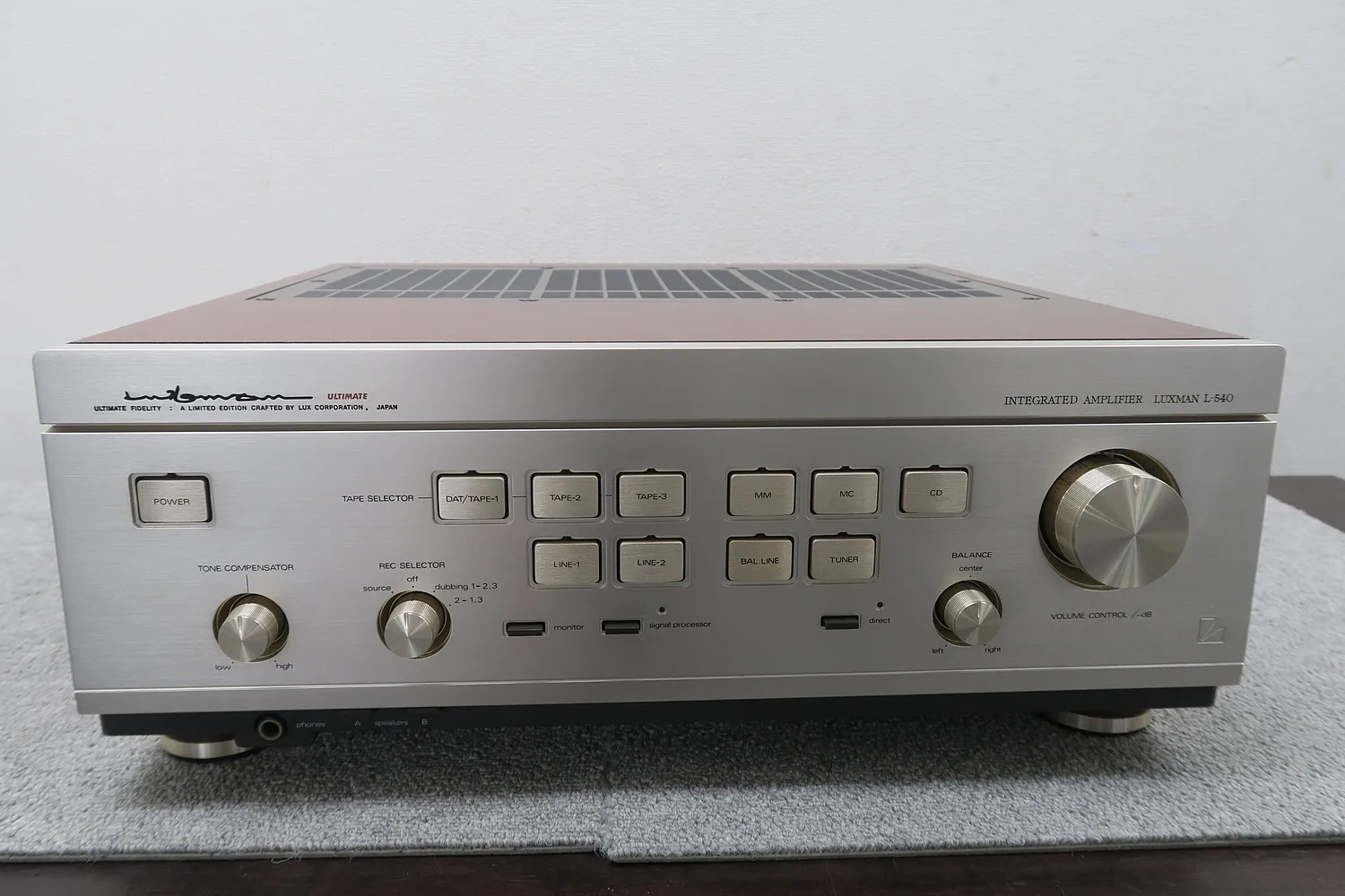 ラックスマン LUXMAN L-540 プリメインアンプ