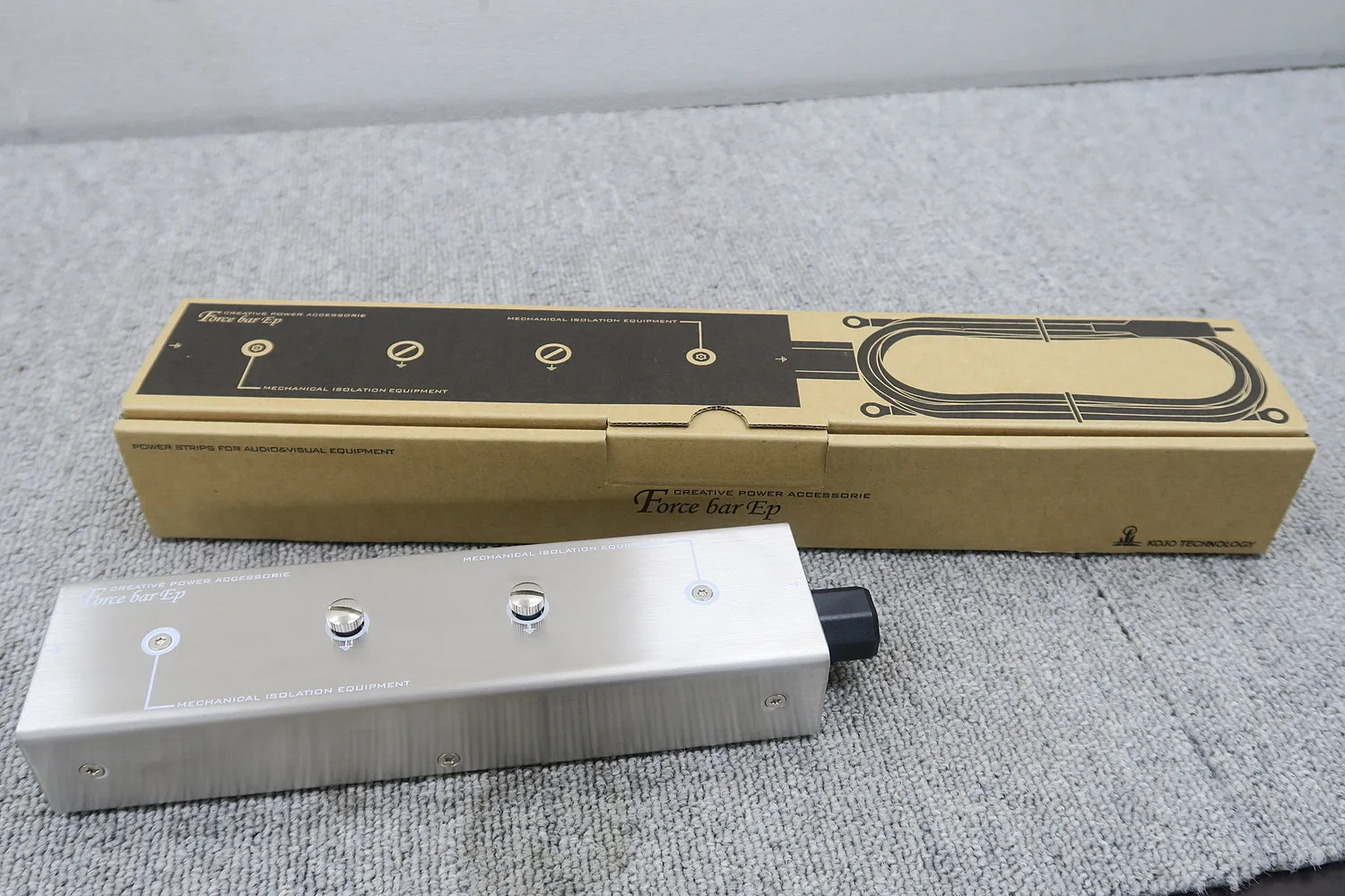 コウジョウセイコウ 光城精工 FORCE BAR EP 仮想アース電源 元箱付