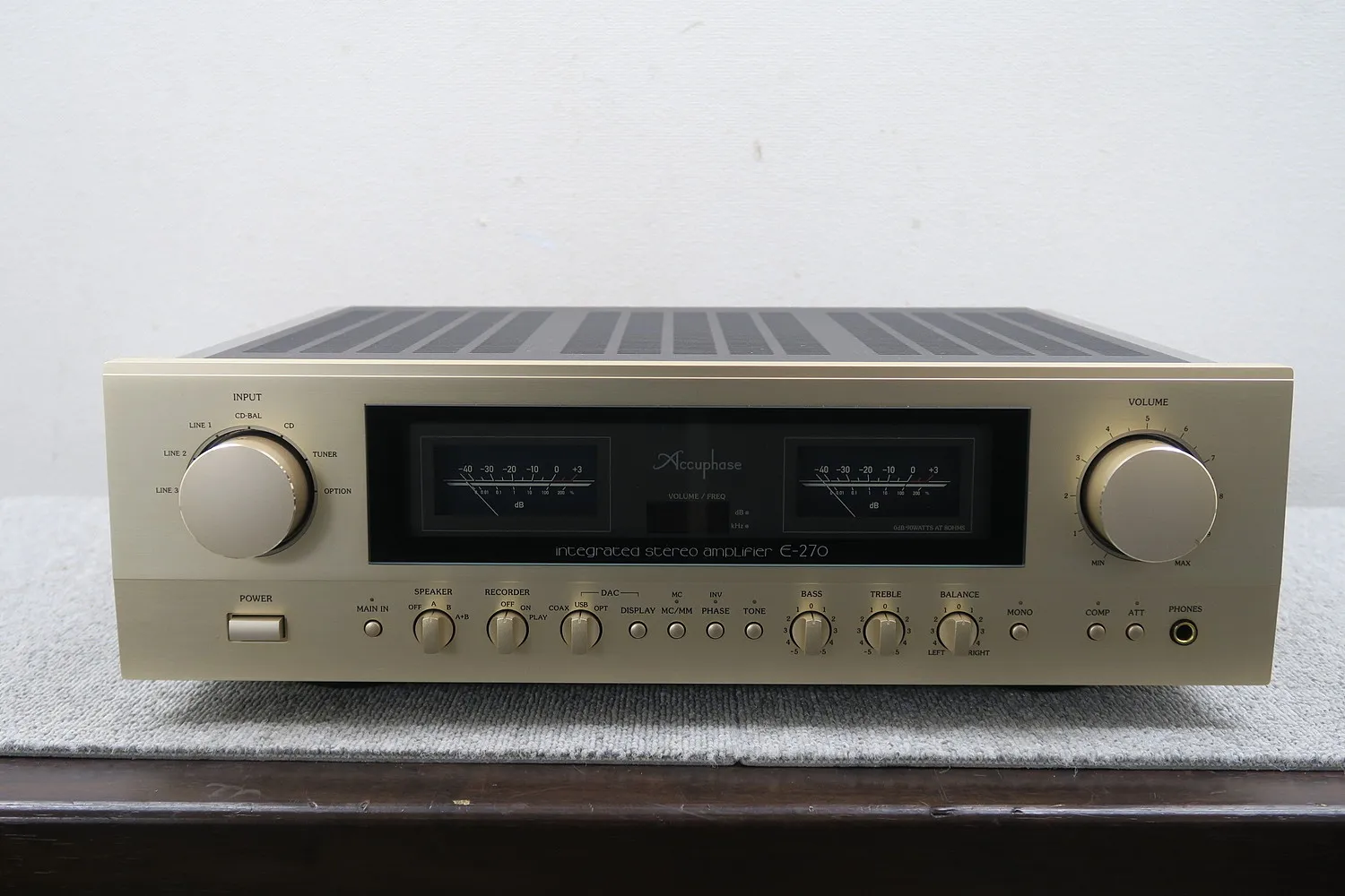 アキュフェーズ Accuphase E-270 プリメインアンプ 保証有 元箱付